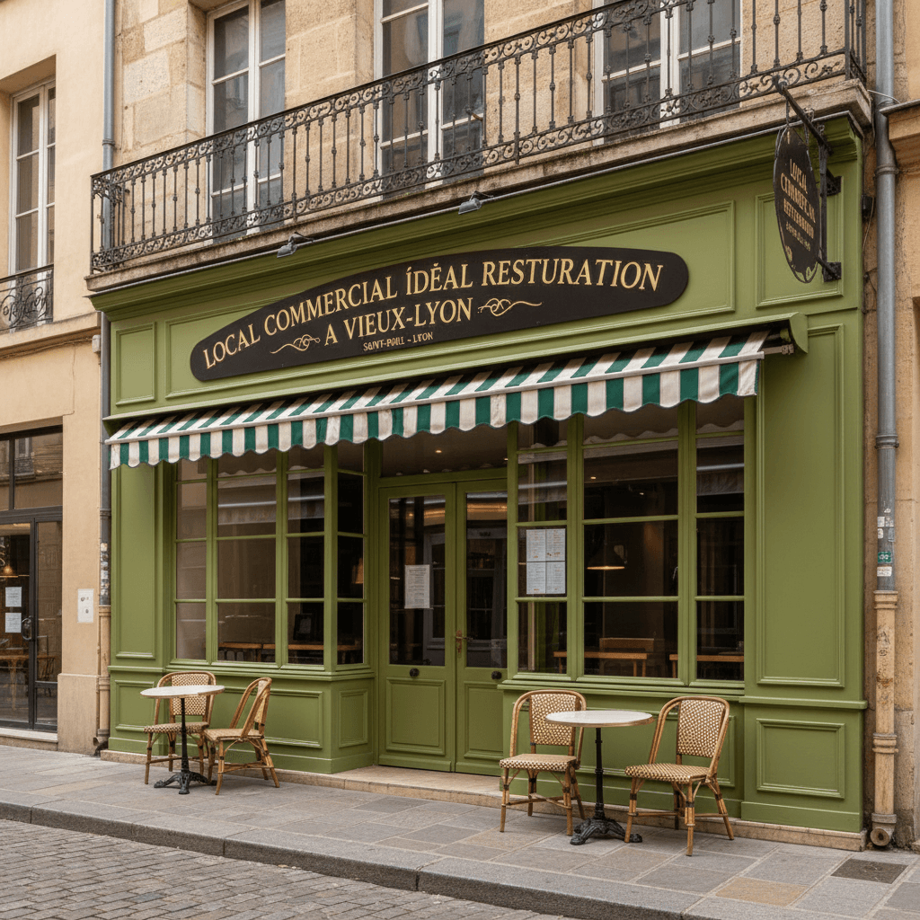 Local Commercial Idéal Restauration à Vieux-Lyon - Image 1