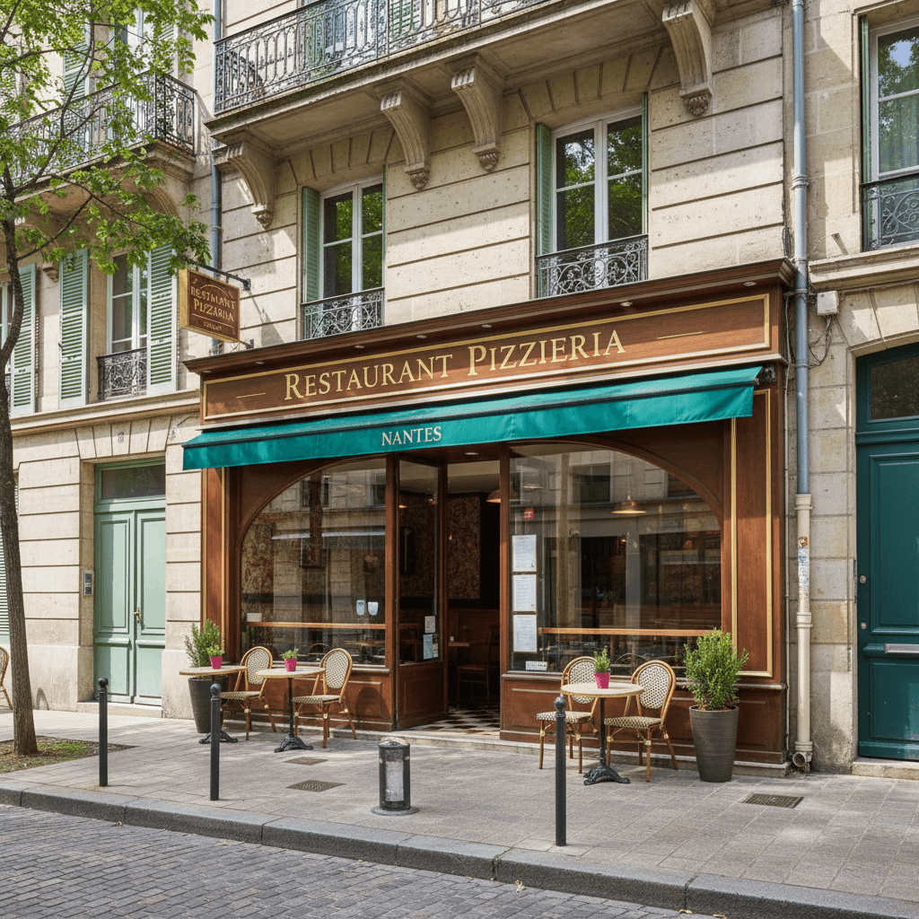 Restaurant 60m² à Nantes : terrasse - licence IV - Image 1