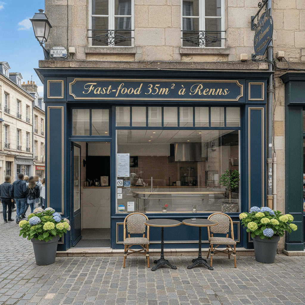 Fast-food 35m² à Rennes