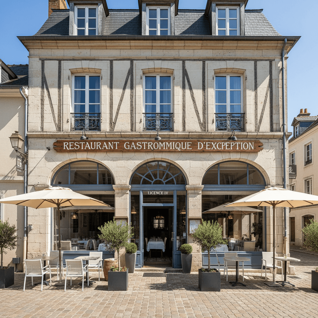 Restaurant 1000m² à Guéret : terrasse - licence IV - Image 1