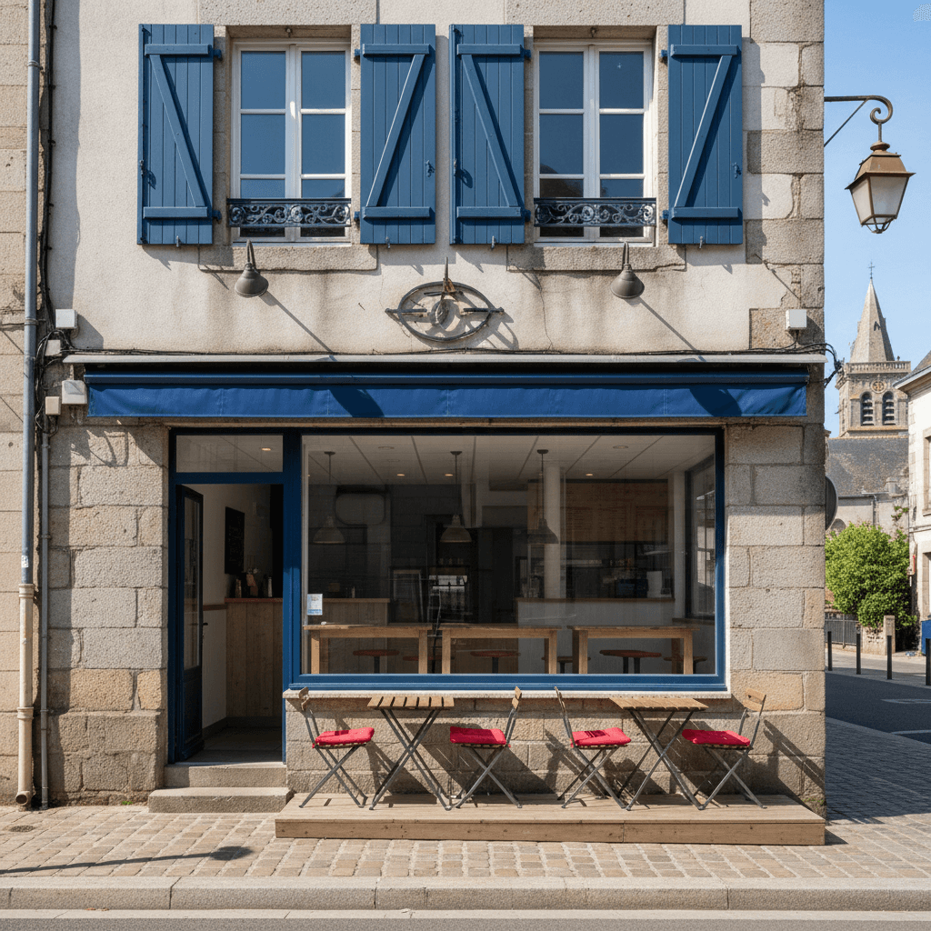 Fast-food à Vannes : licence IV - Image 1