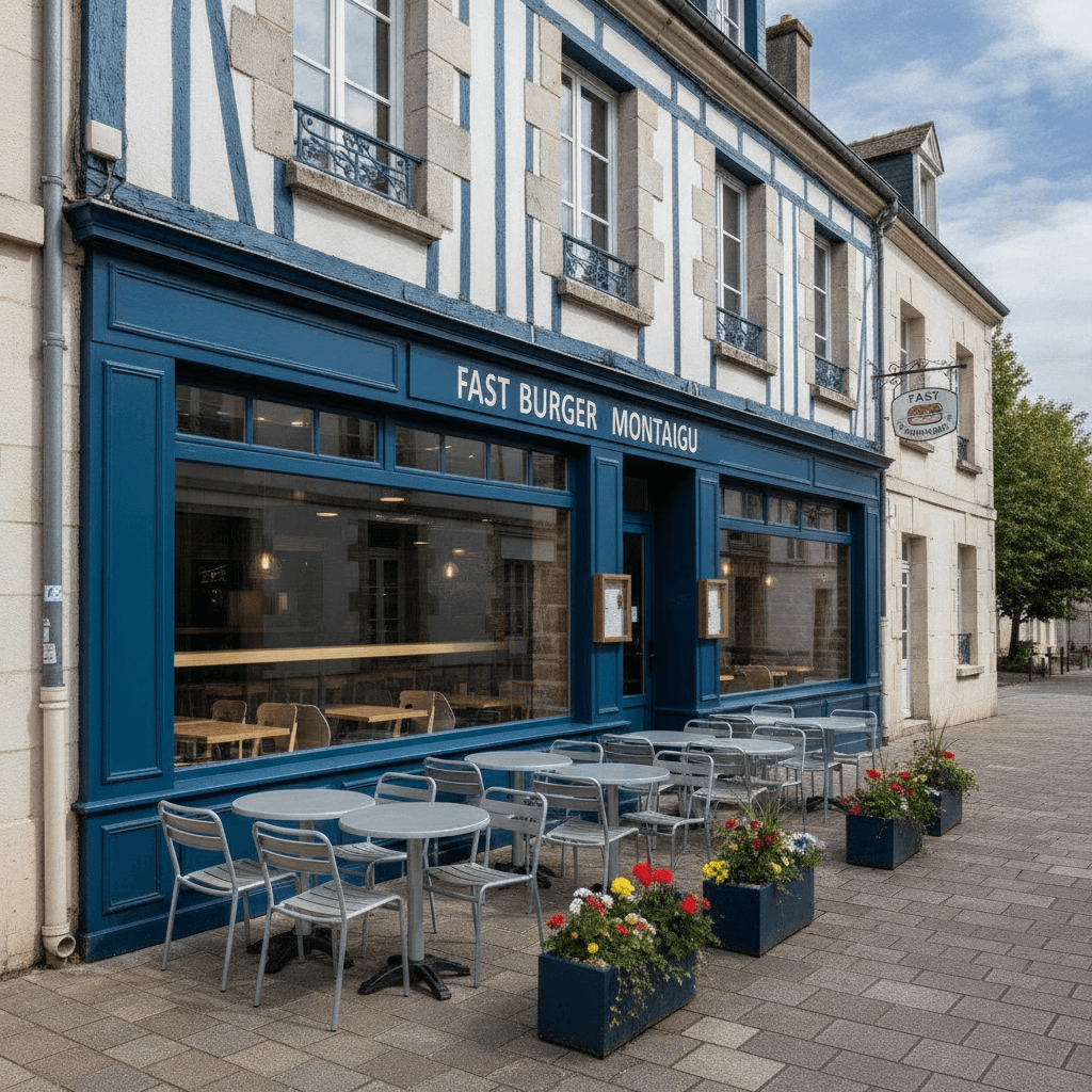 Fast-food 206m² à Montaigu-Vendée : terrasse - licence IV - Image 1