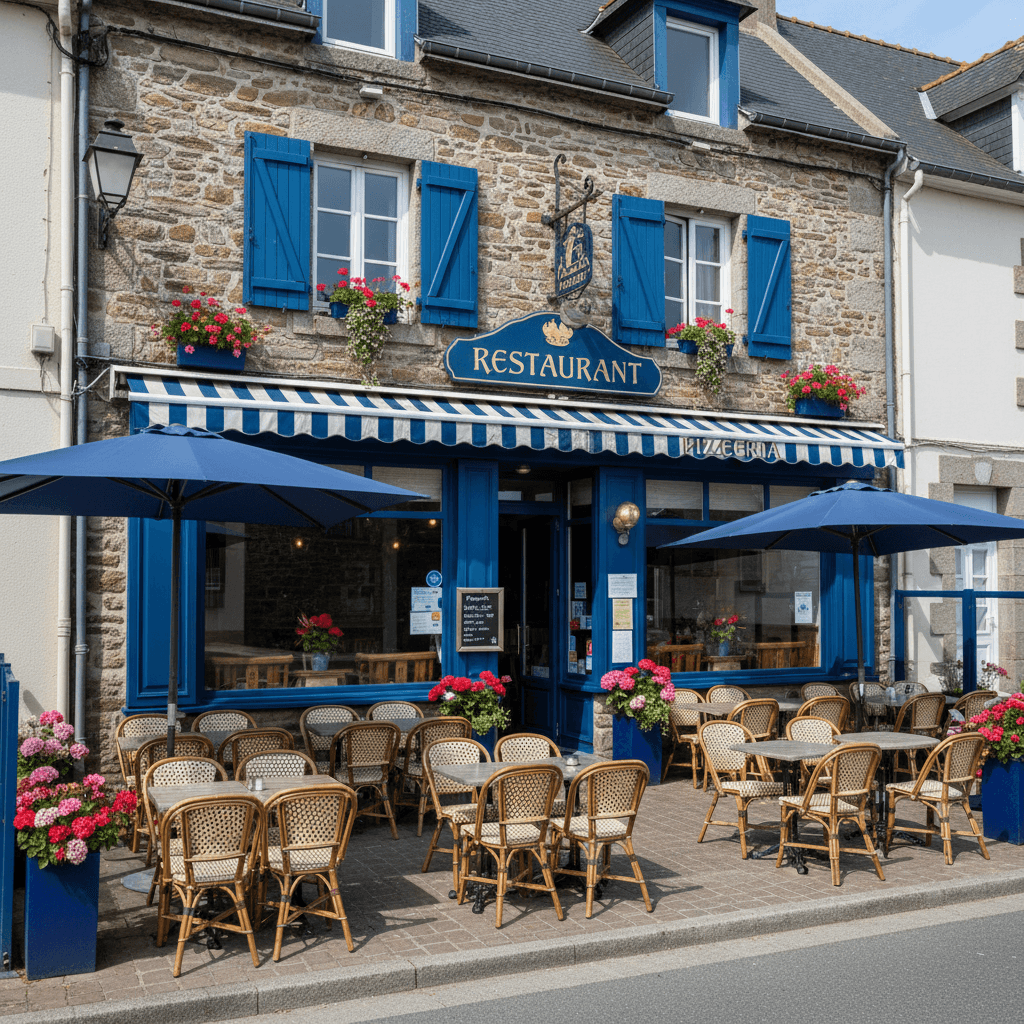 Restaurant à Lorient : terrasse - licence IV - Image 1