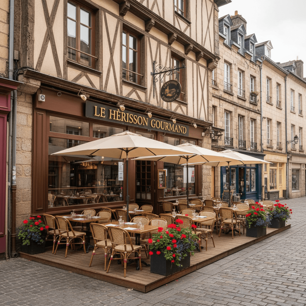Restaurant 250m² à Rennes : terrasse - licence IV