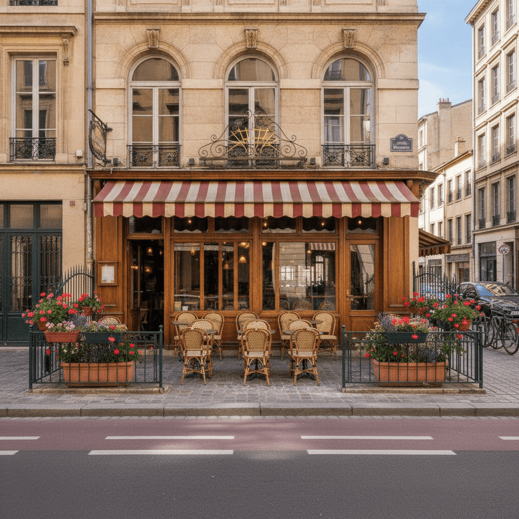 Restaurant 100m² à Lyon : terrasse - licence IV
