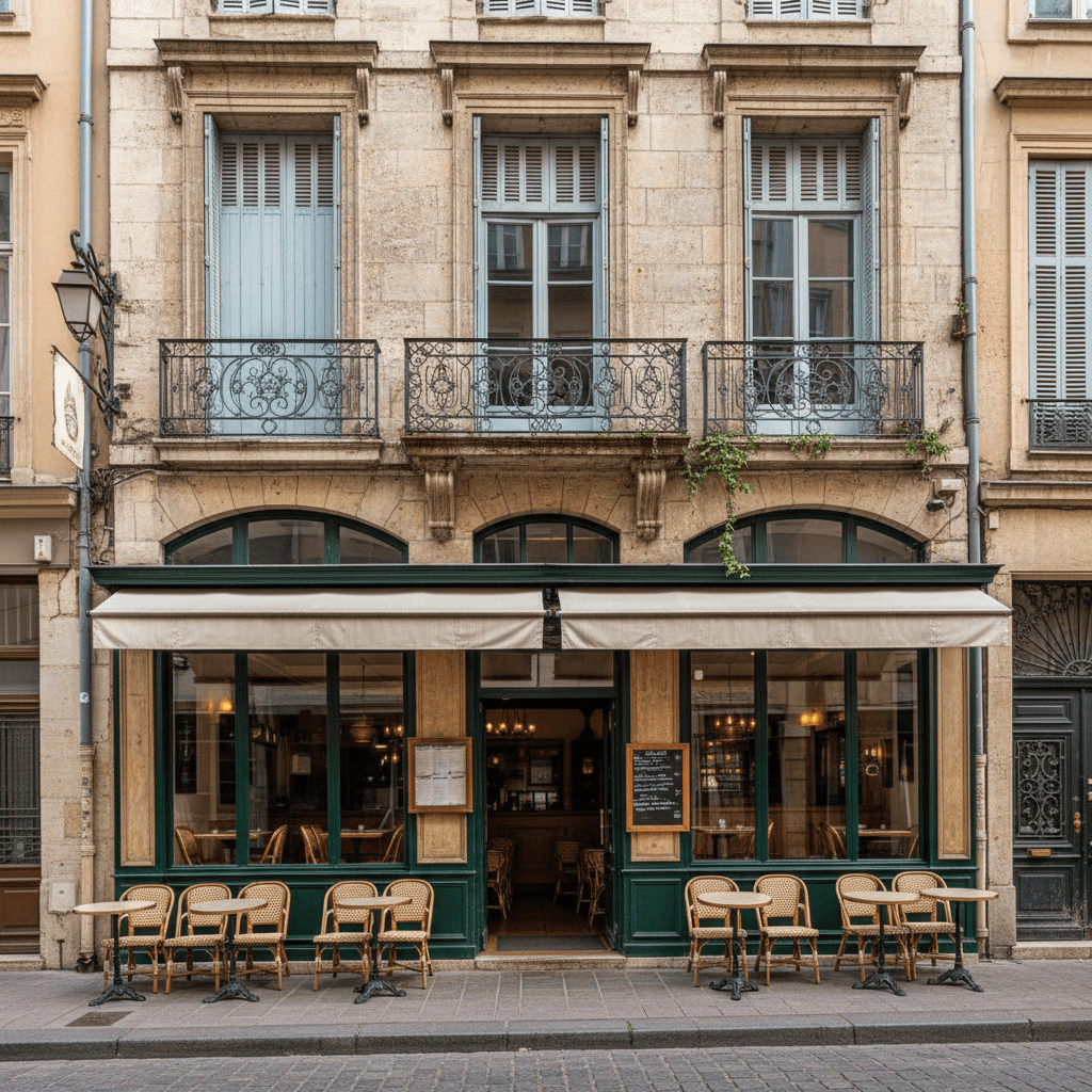 Restaurant 127m² à Lyon : extraction