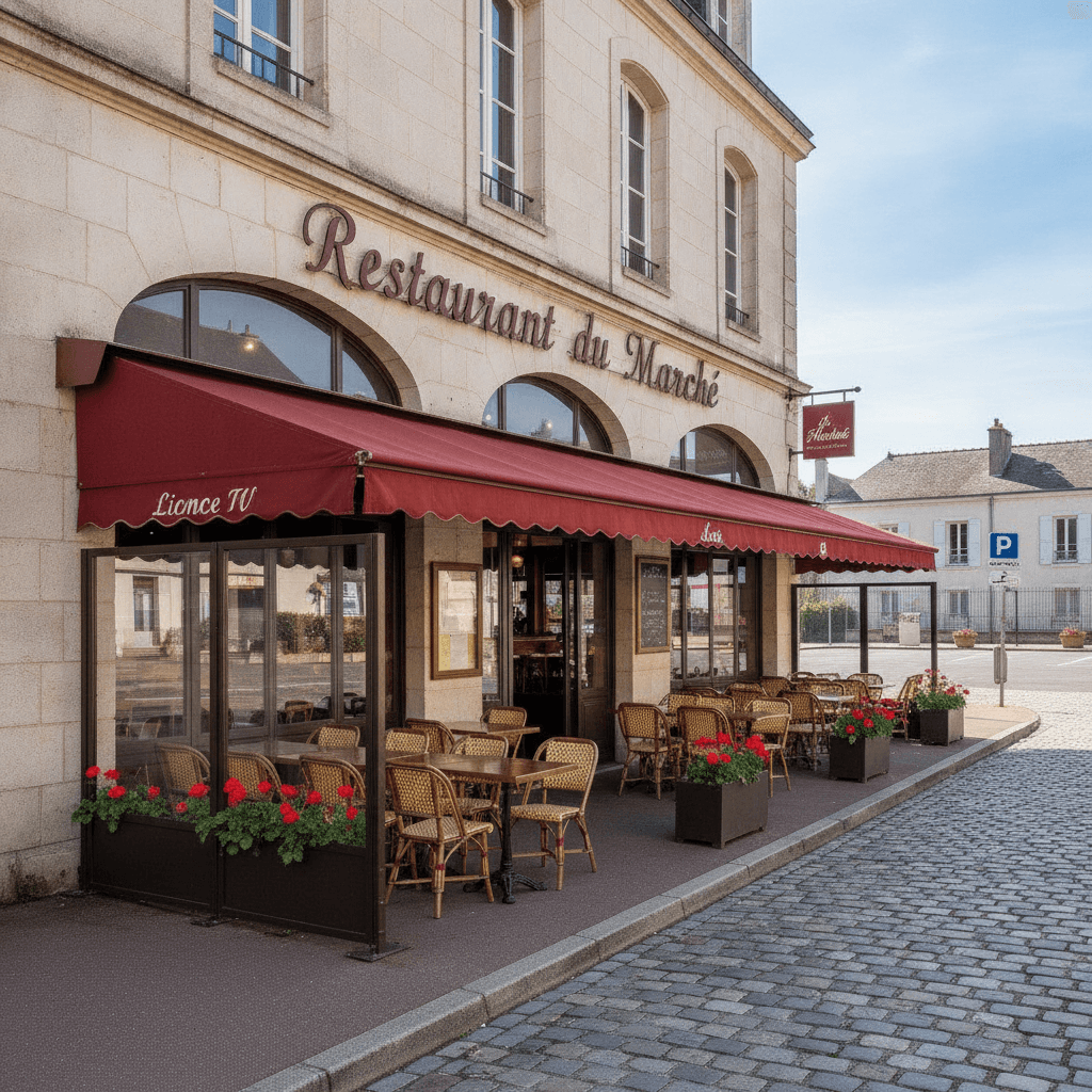Restaurant 270m² à Bouguenais : terrasse - licence IV - Image 1