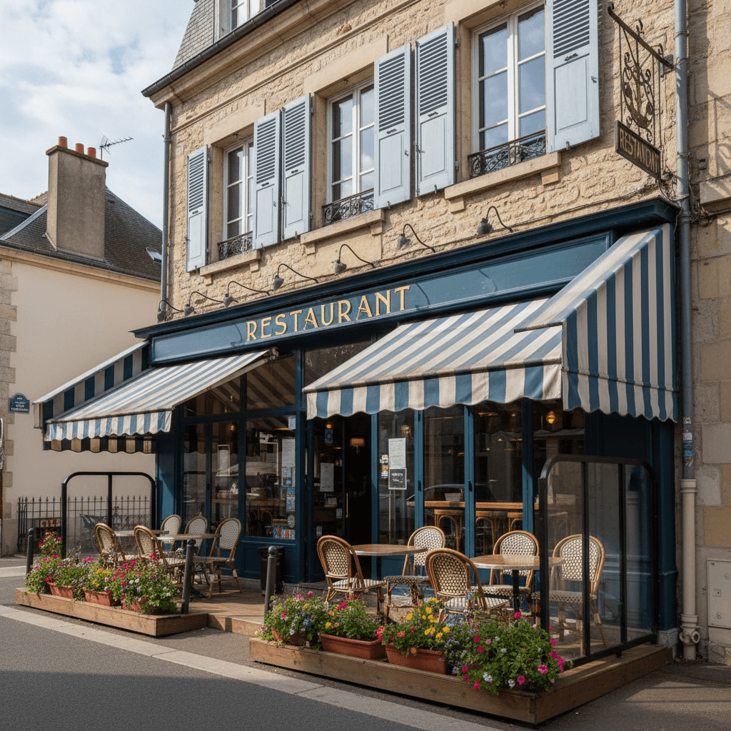 Restaurant à Saint-Denis avec sous-sol de stockage - Image 1