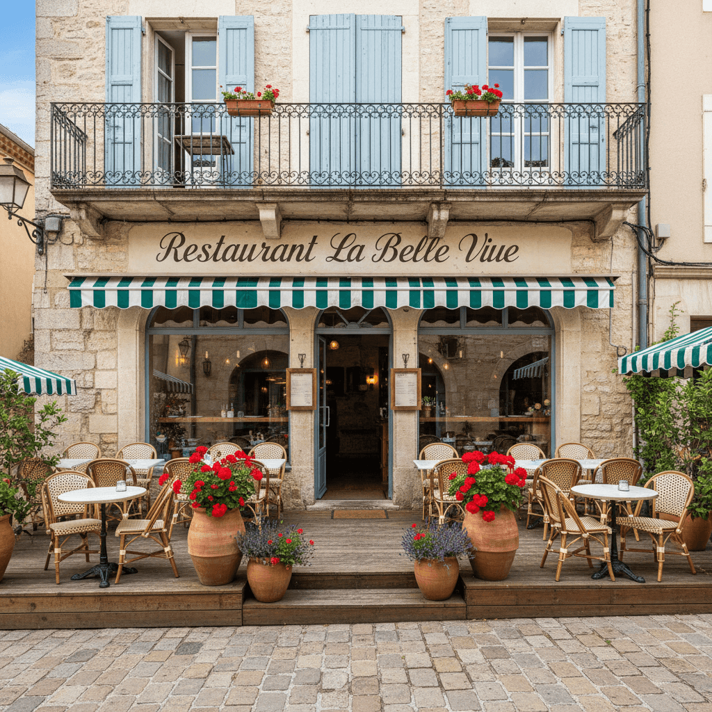 Restaurant 95m² à Sospel : terrasse - licence IV - Image 1