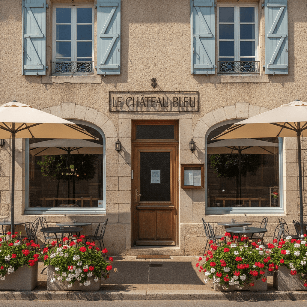 Restaurant 200m² à Le Blanc : terrasse - licence IV - Image 1