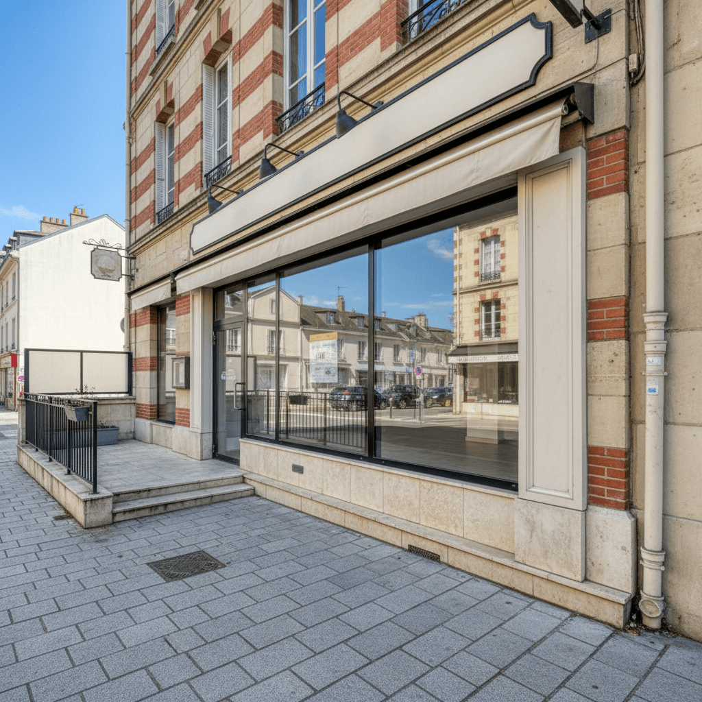 Location 142m² à Saint-Maur-des-Fossés : terrasse - extraction - Image 1