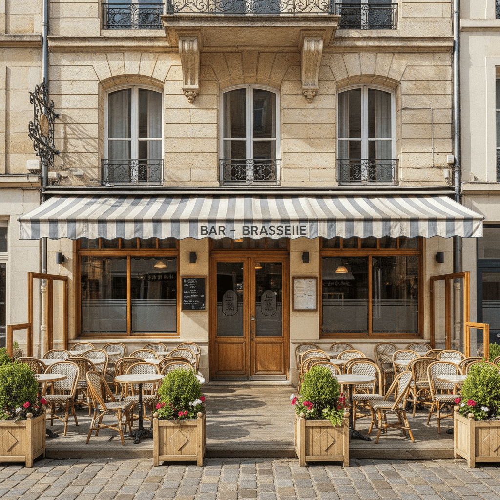 Bar-brasserie à Caen : terrasse - licence IV - Image 1