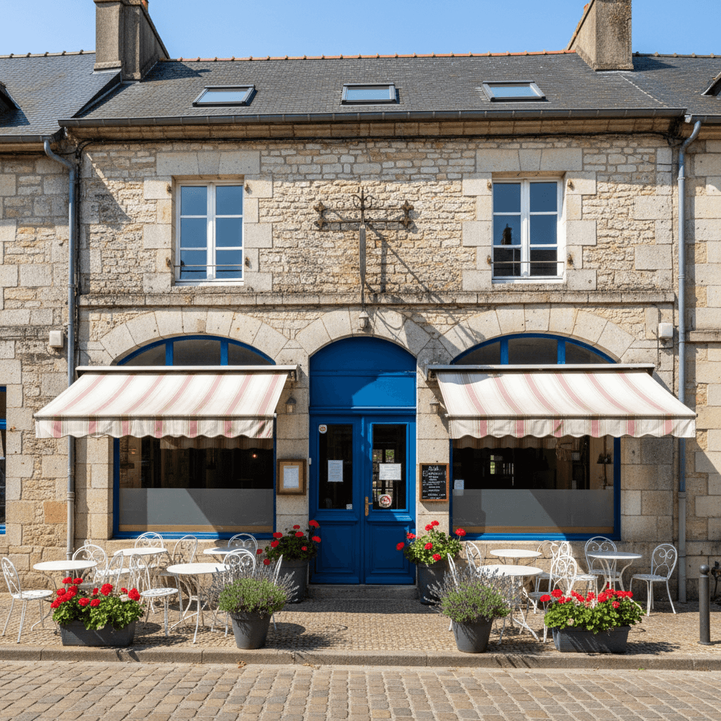 Restaurant à Cardroc : terrasse - licence IV - Image 1
