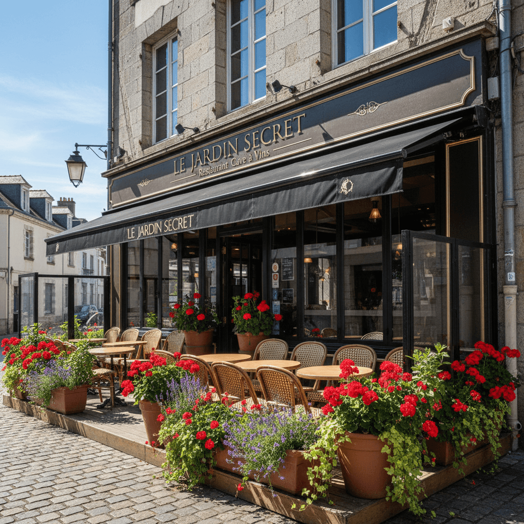 Restaurant à Vannes : terrasse - licence IV - Image 1