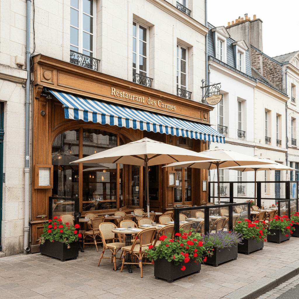 Restaurant 60m² à Nantes : terrasse - licence IV - Image 1