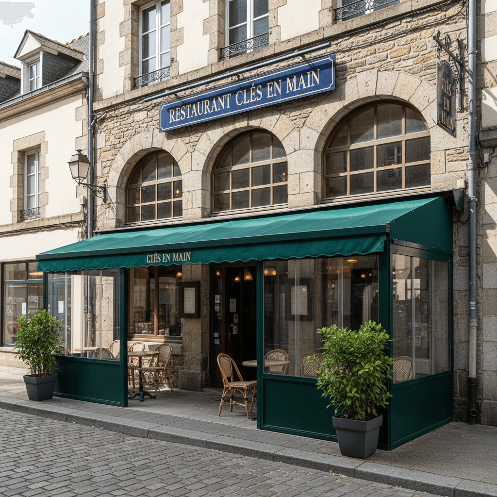 Restaurant à Vannes : terrasse - licence IV - Image 1