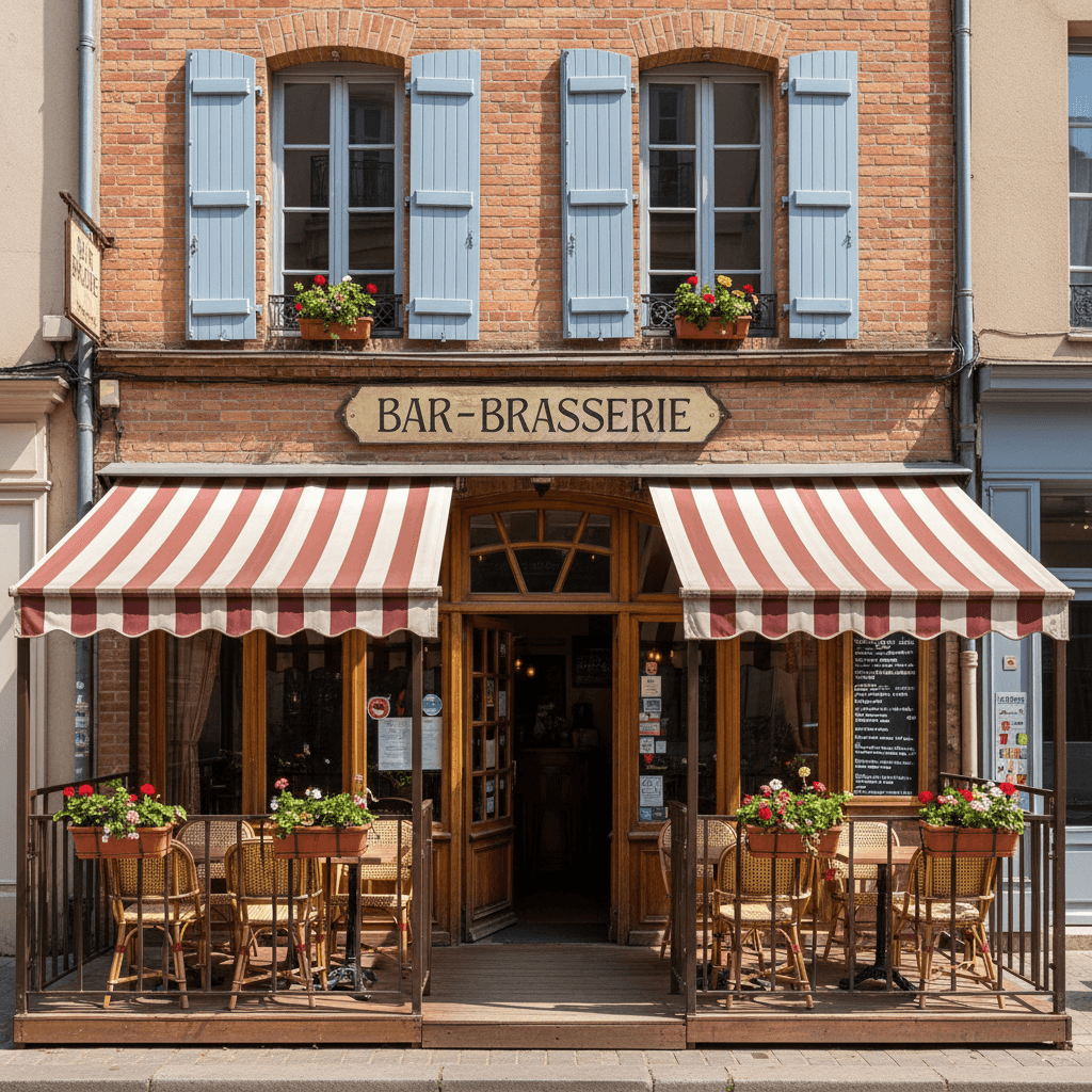 Bar-brasserie à Toulouse : licence IV - cuisine équipée