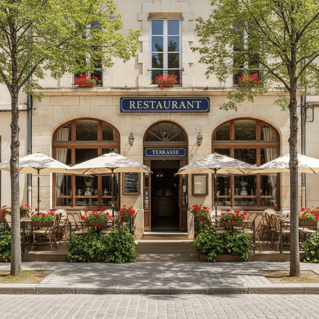Restaurant 250m² à Carbon-Blanc : terrasse - Image 1