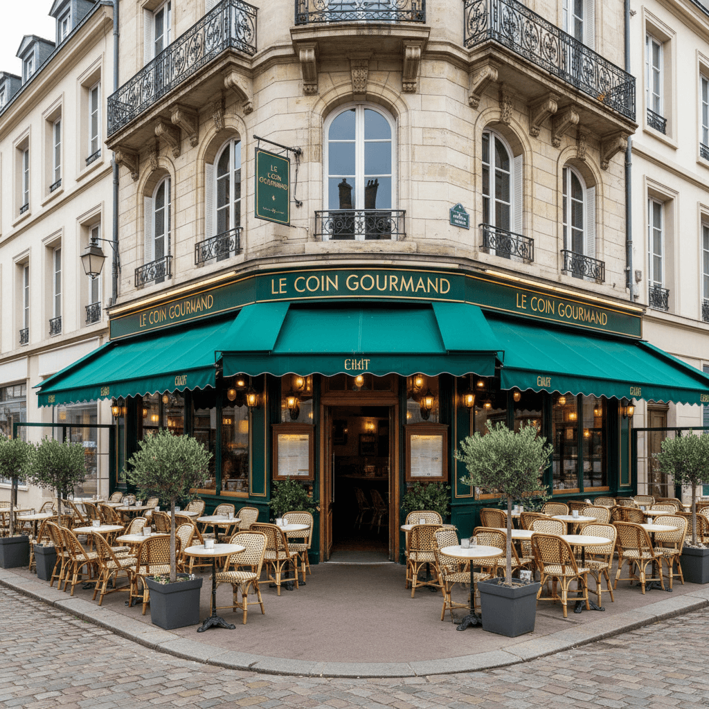 Restaurant 80m² à Nantes : terrasse - extraction - Image 1