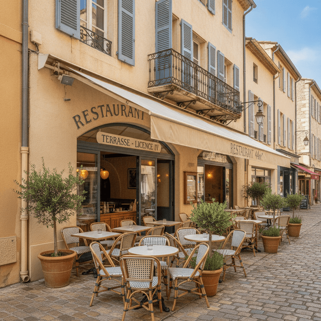 Restaurant 44m² à Bandol : terrasse - licence IV - Image 1