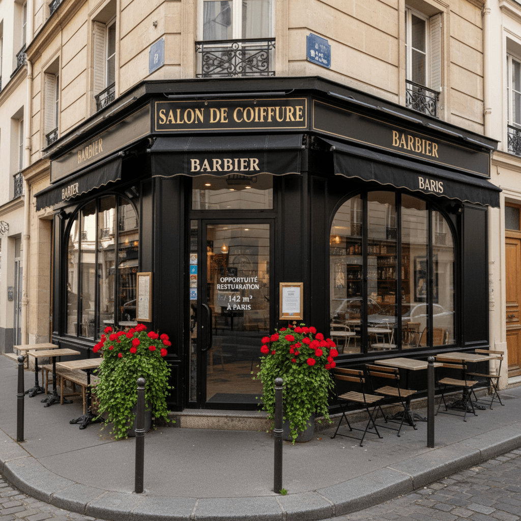 Local Commercial de 142 m² à Paris - Opportunité Restauration