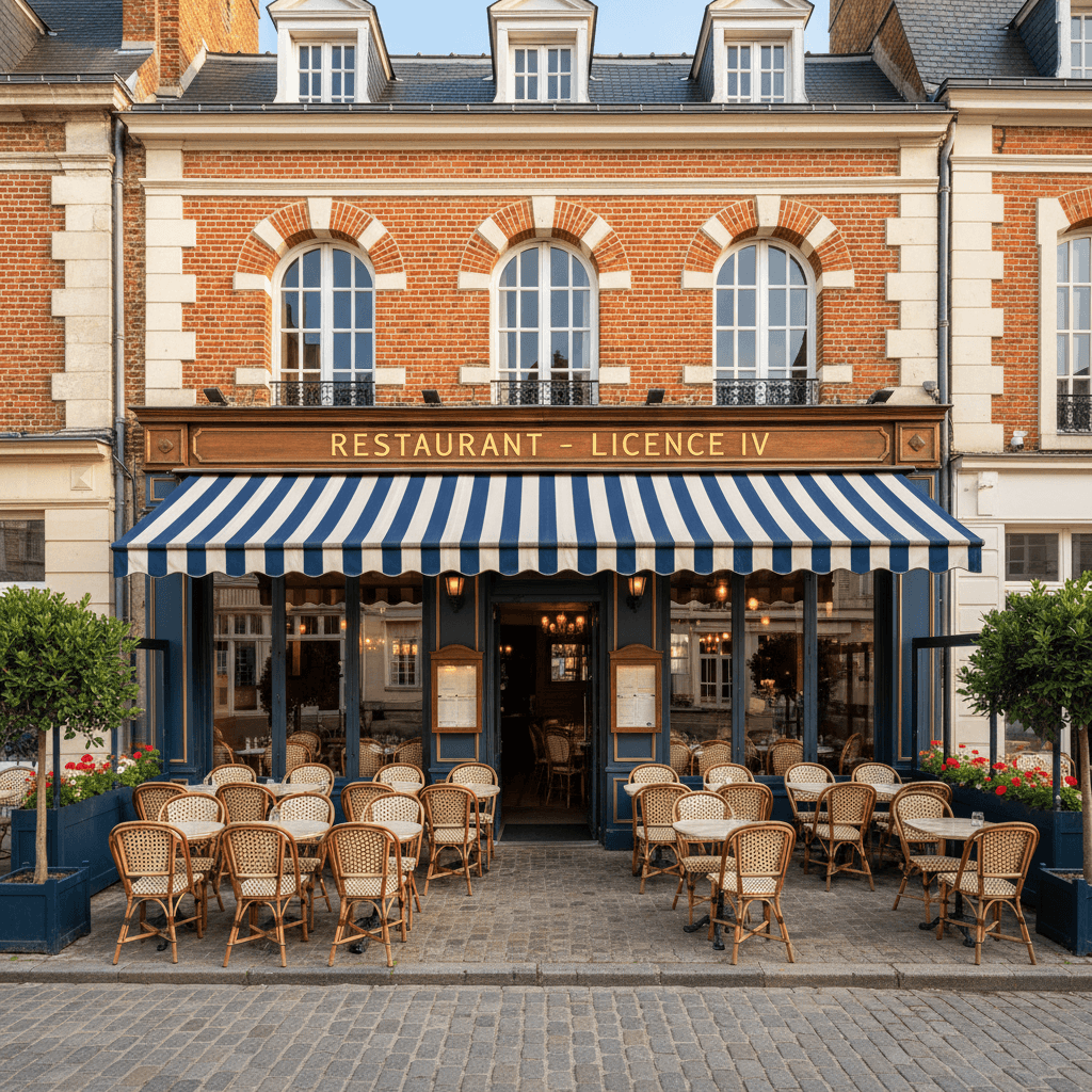 Restaurant à Arras : terrasse - licence IV - Image 1