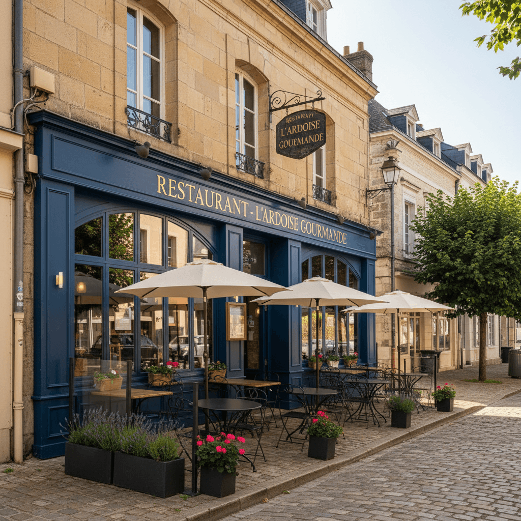 Restaurant 60m² à Gournay-En-Bray : terrasse - licence IV - Image 1