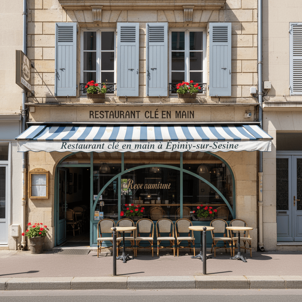 Restaurant clé en main à Épinay-sur-Seine - Image 1