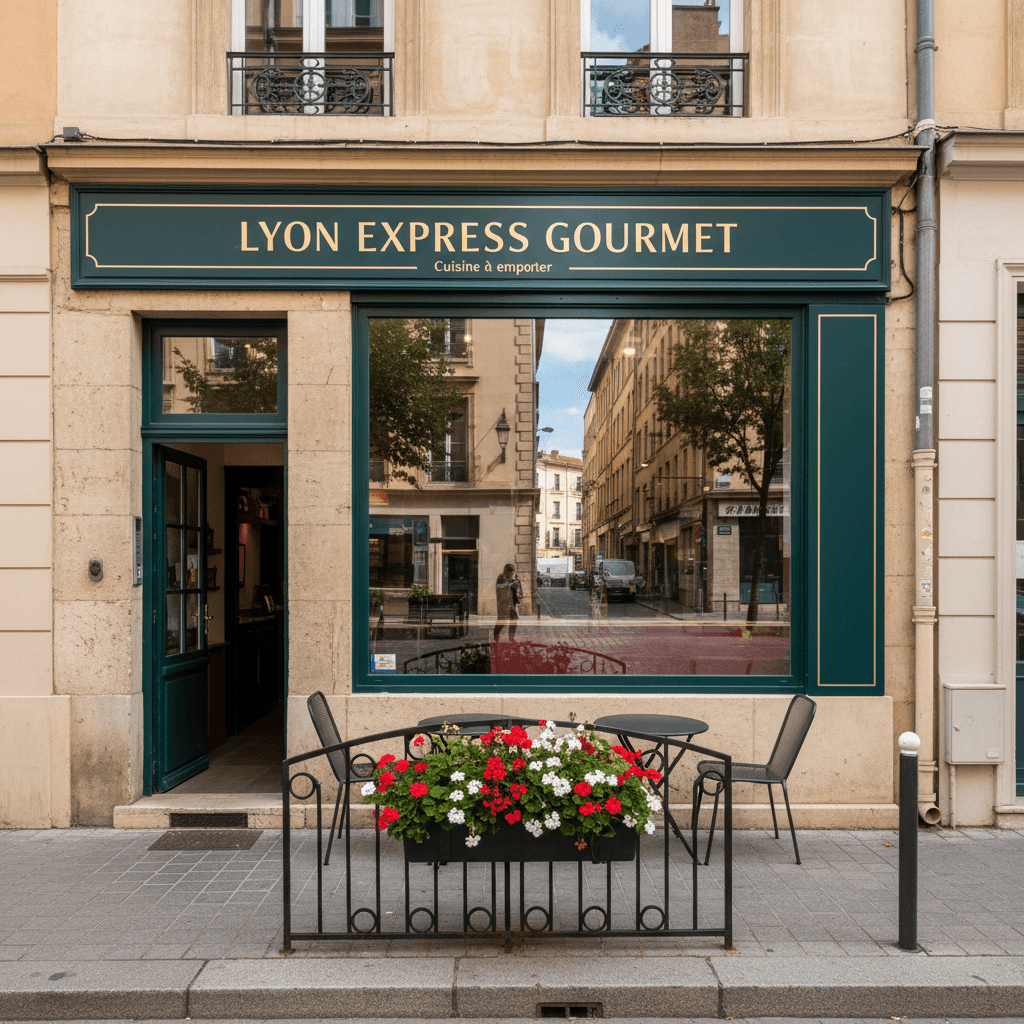 Fast-food 57m² à Lyon : extraction - cuisine équipée