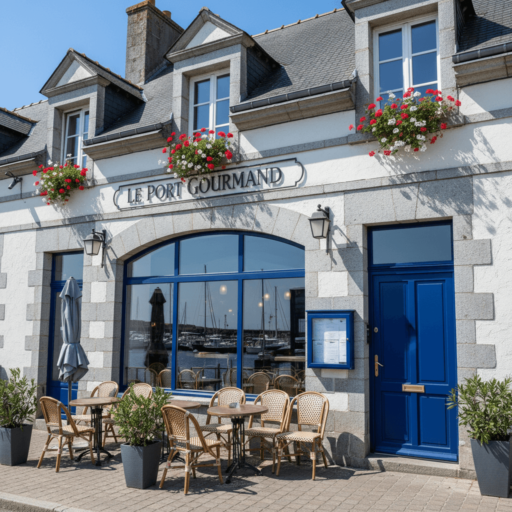 Bar-brasserie 435m² à Vannes : terrasse - licence IV - Image 1