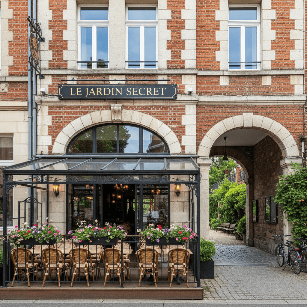 Restaurant à Lille : terrasse - extraction