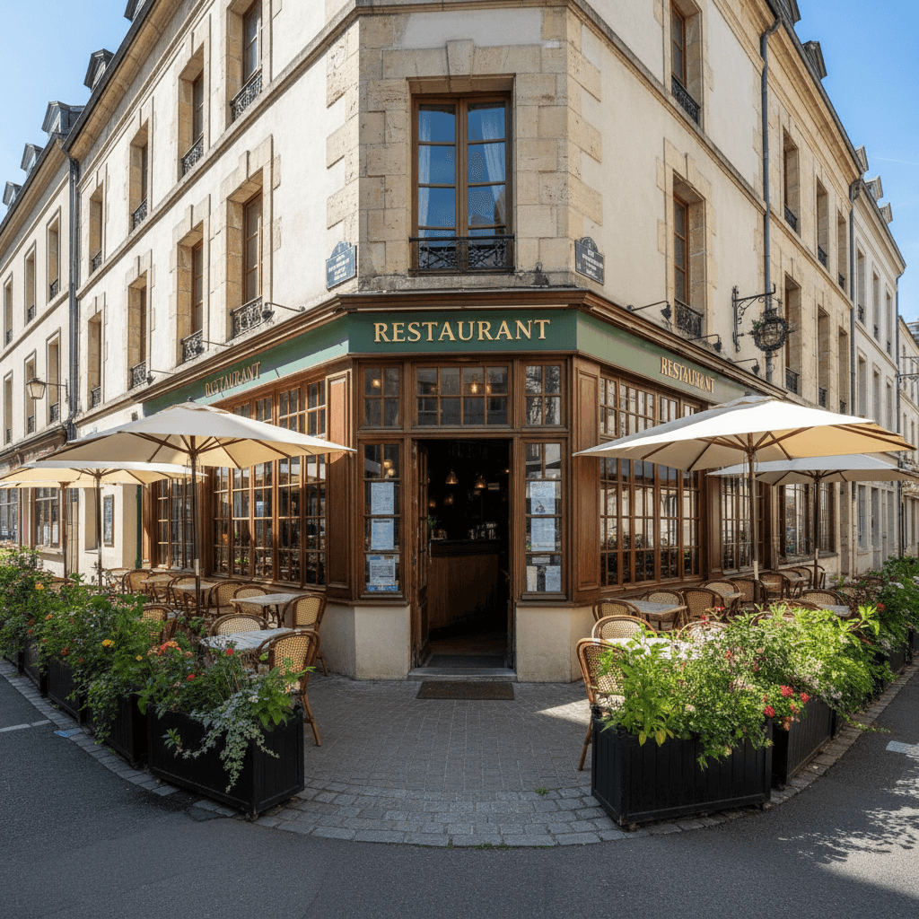 Restaurant 330m² à Le Mans : terrasse - licence IV - Image 1