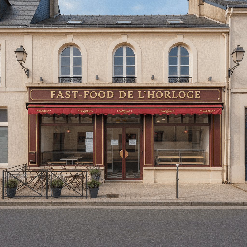 Fast-food 82m² à Hautmont : terrasse - licence IV - Image 1