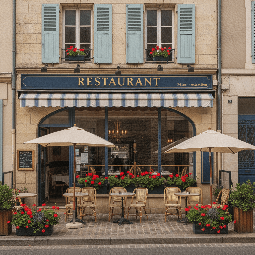 Restaurant 341m² à Longjumeau : extraction - Image 1