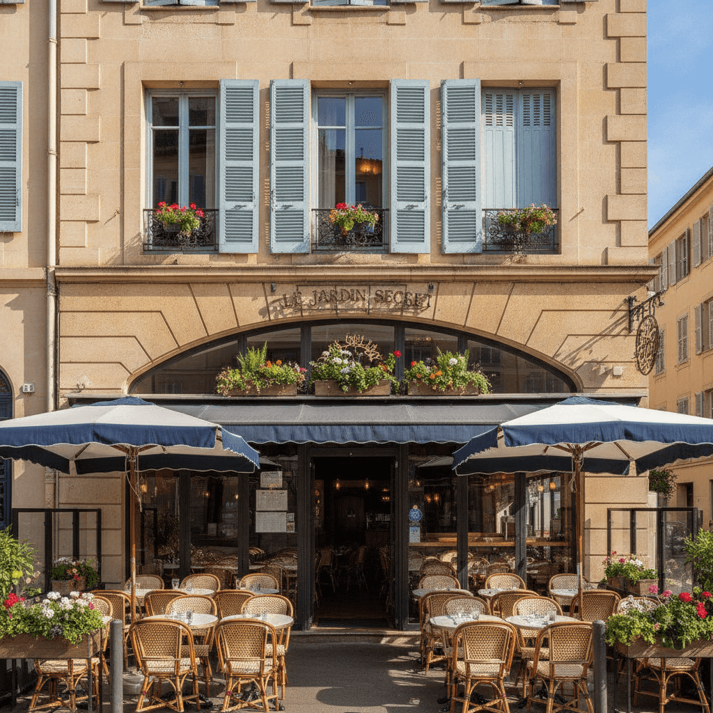 Restaurant 104m² à Nice : terrasse - licence IV