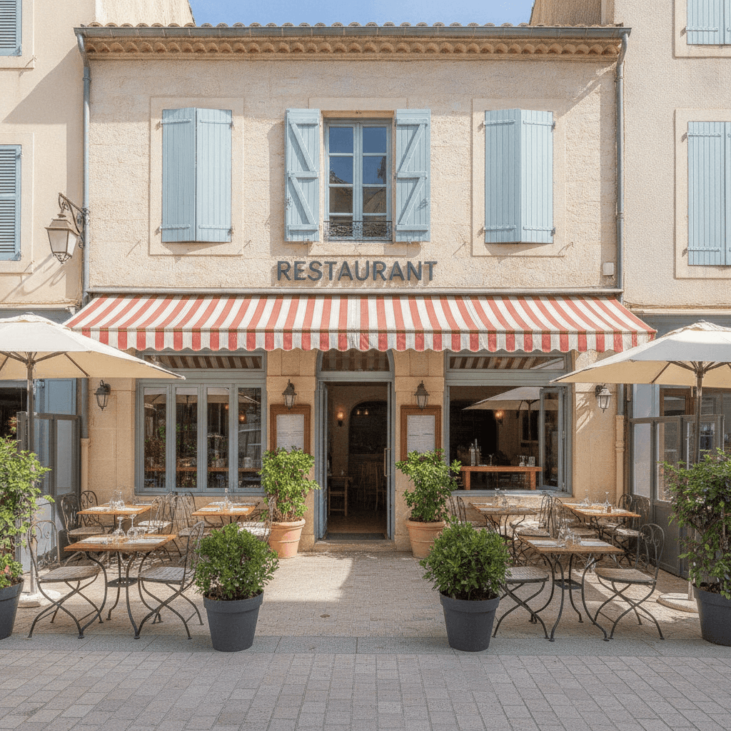 Restaurant 160m² à Antibes : terrasse - licence IV - Image 1