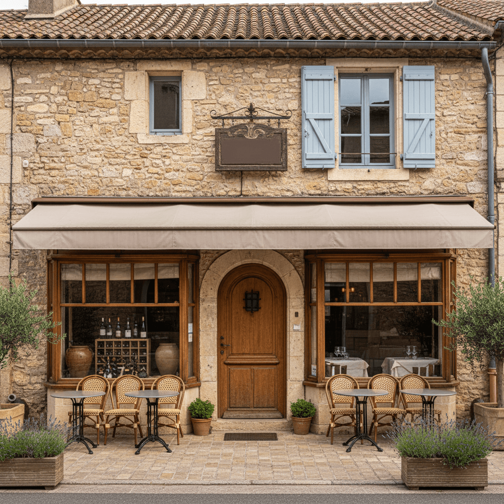 Restaurant 447m² à Anduze : terrasse - licence IV - Image 1