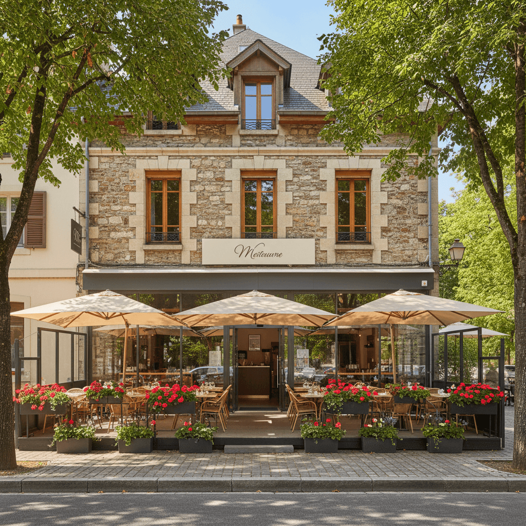 Restaurant 108m² à Annecy : terrasse - licence IV - Image 1