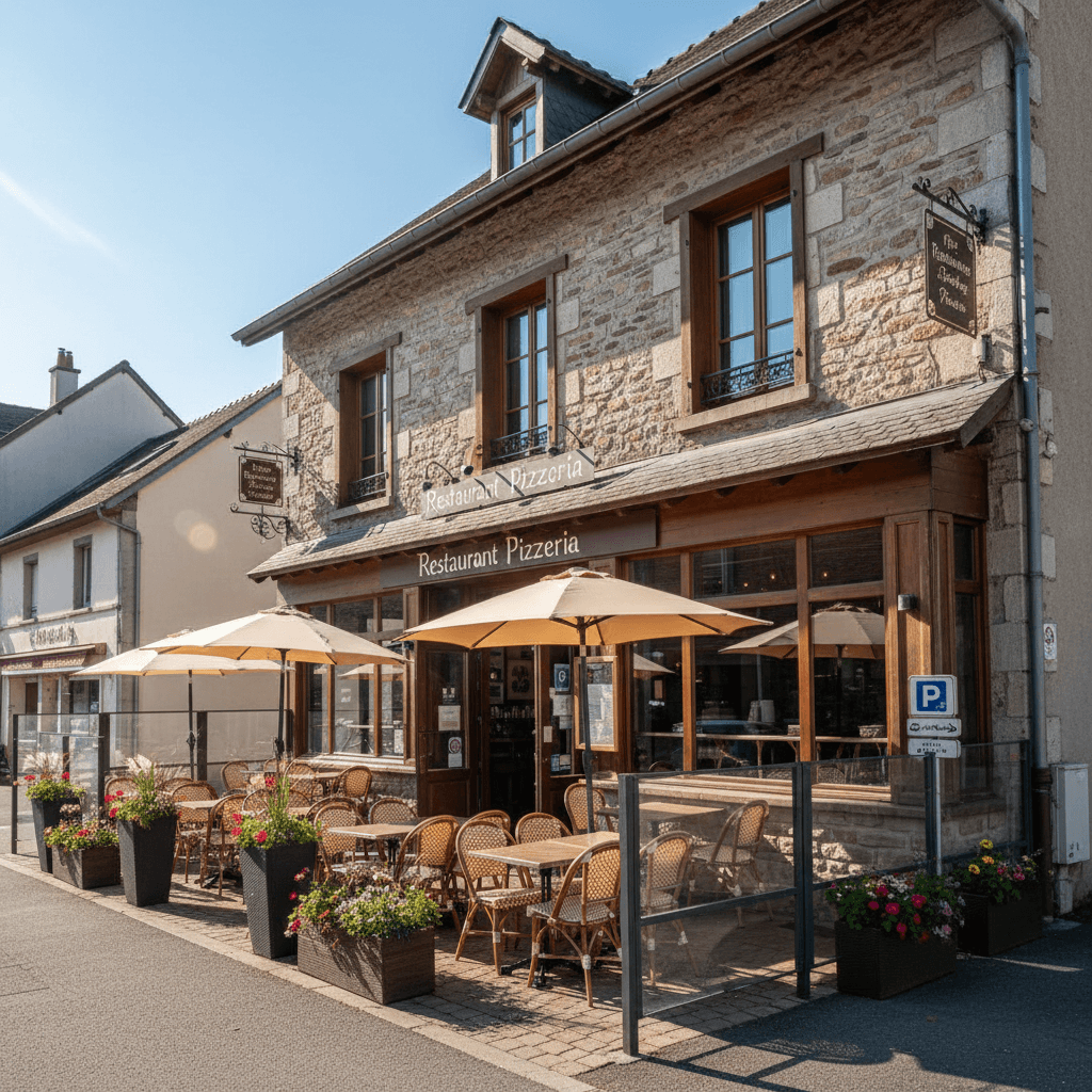 Restaurant 165m² à Valdahon : terrasse - licence IV - Image 1