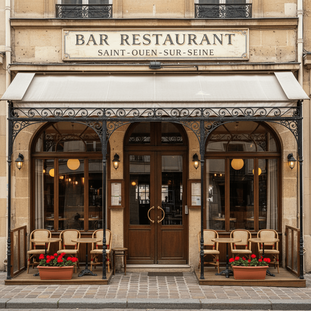 Bar Restaurant à Saint-Ouen-sur-Seine – Opportunité Rare - Image 1