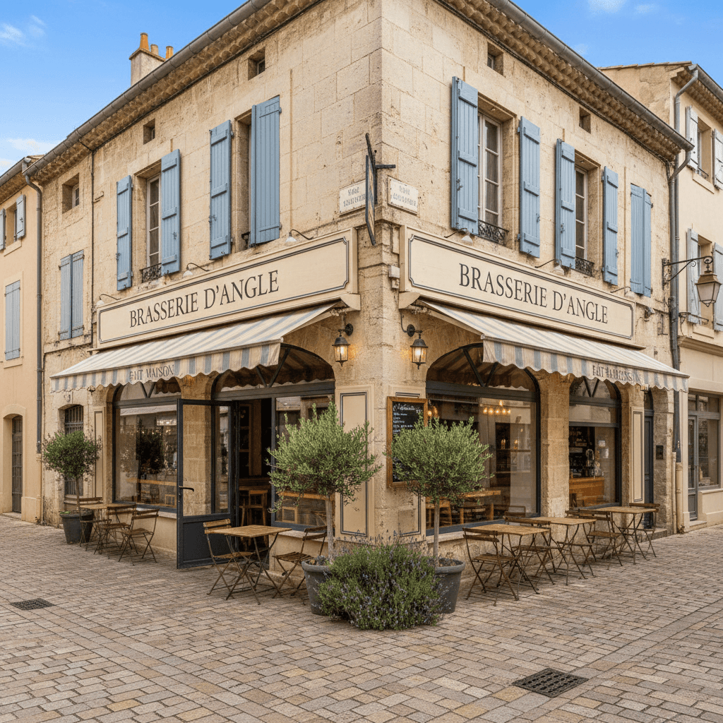 Bar-brasserie 90m² à Aix-En-Provence : terrasse - licence IV