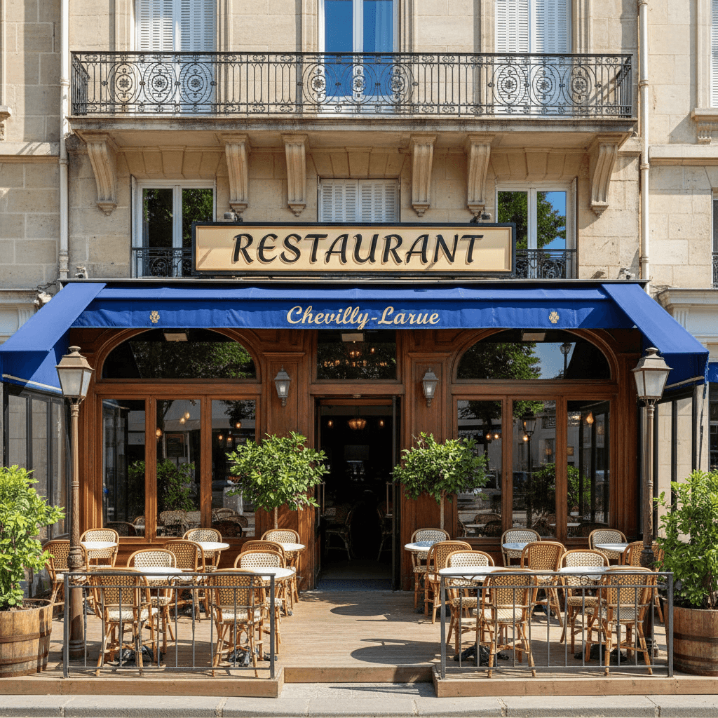 Restaurant 100 couverts à Chevilly-Larue : terrasse - extraction - Image 1