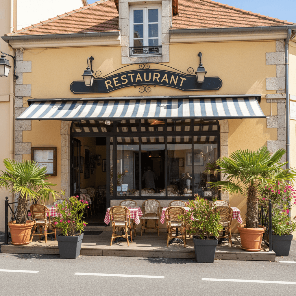 Restaurant 190m² à Baie-Mahault : terrasse - extraction - Image 1