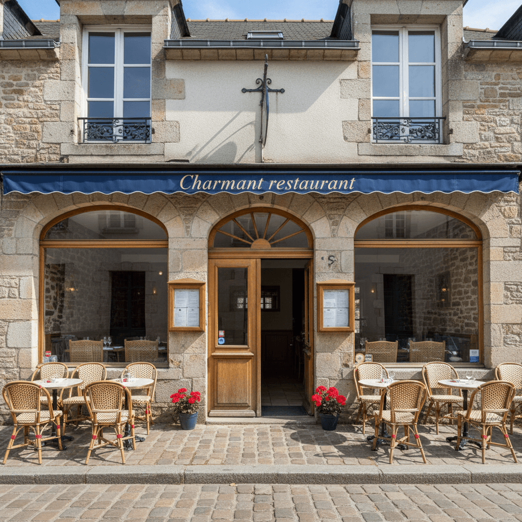 Restaurant à Vannes : terrasse - licence IV - Image 1