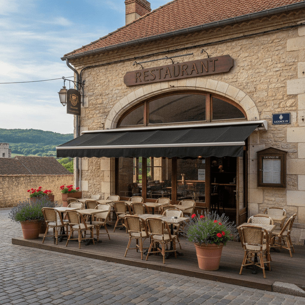 Restaurant 90m² à Campagne-Sur-Aude : terrasse - licence IV - Image 1