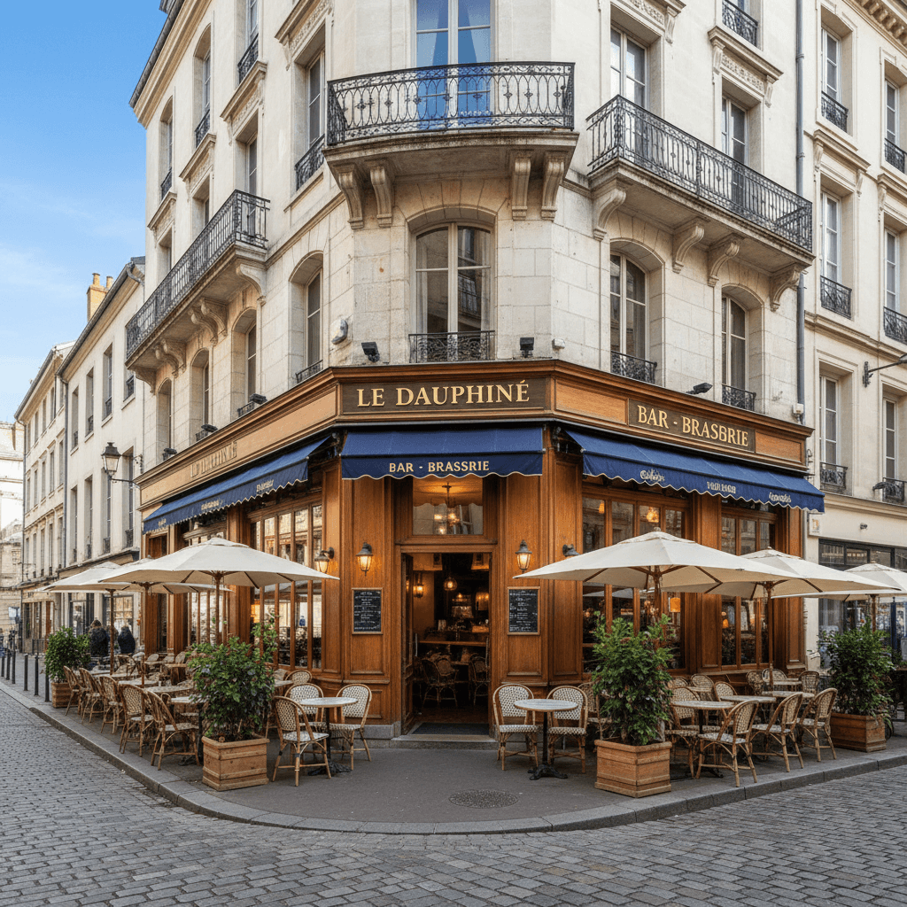 Bar-brasserie à Grenoble : terrasse - licence IV