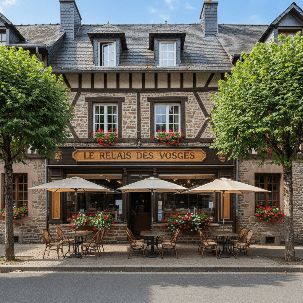 Restaurant 500m² à Fellering : terrasse - licence IV - Image 1