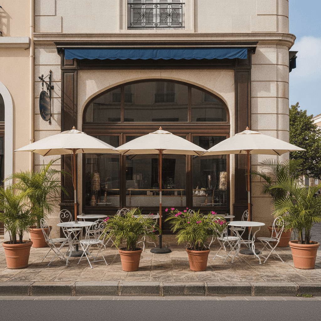 Restaurant 160m² à Baie-Mahault : terrasse - licence IV - Image 1
