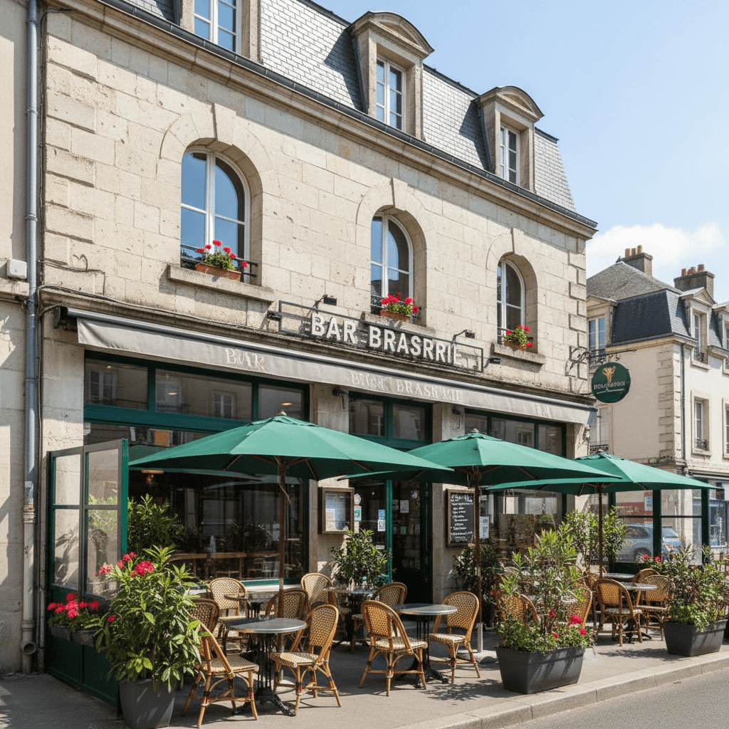 Bar-brasserie à Nantes : terrasse - licence IV - Image 1