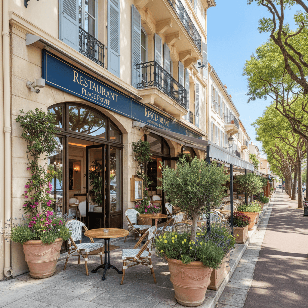 Restaurant 280m² à Cagnes-Sur-Mer : terrasse - licence IV - Image 1
